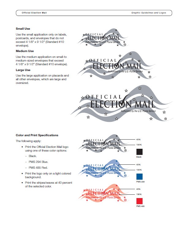 Election Mail Logo USPS